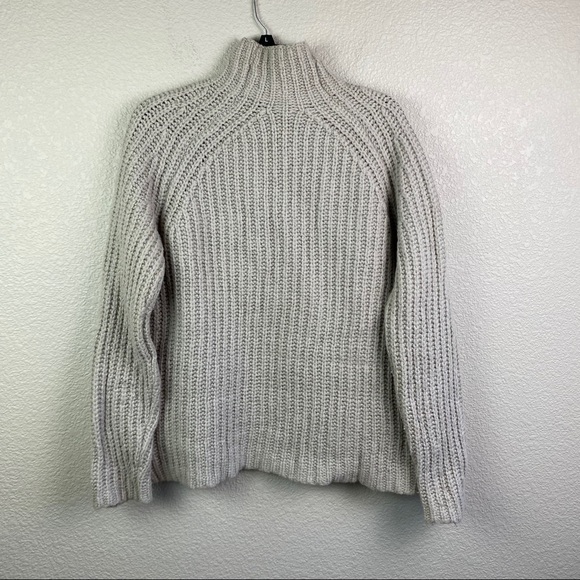 Theory Small Rifonia Beige Turtleneck Sweater - Picture 10 of 10